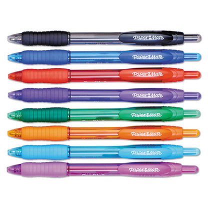 Paper Mate Profile Retractable Ballpoint Pen Bold Point 1.4mm Assorted Ink Colors (8 Count) 1960662