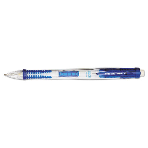 Paper Mate Clear Point Mechanical Pencil, 0.7 mm, HB (#2.5), Black Lead, Blue Barrel 56043