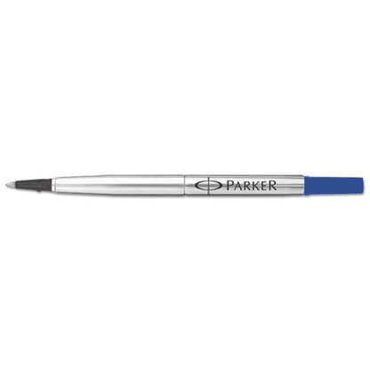 Parker Refill for Parker Roller Ball Pens, Medium Conical Tip, Blue Ink 1950324