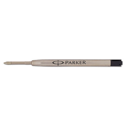 Parker Refill for Parker Ballpoint Pens, Fine Conical Tip, Black Ink 1950367