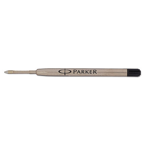 Parker Refill for Parker Ballpoint Pens, Medium Conical Tip, Black Ink 1950369