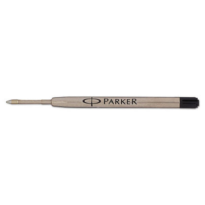 Parker Refill for Parker Ballpoint Pens, Medium Conical Tip, Black Ink 1950369