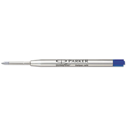 Parker Refill for Parker Ballpoint Pens, Medium Conical Tip, Blue Ink 1950371