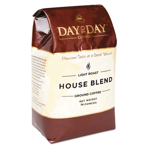 Day to Day Coffee 100% Pure Coffee, House Blend, Ground, 28 oz Bag PCO33700