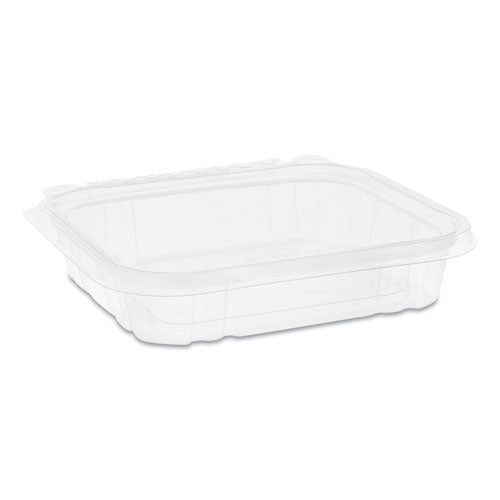 Pactiv EarthChoice Tamper Evident Deli Container, 16 oz, 7.25 x 6.38 x 1, Clear, 240-Carton TEHL7X616S