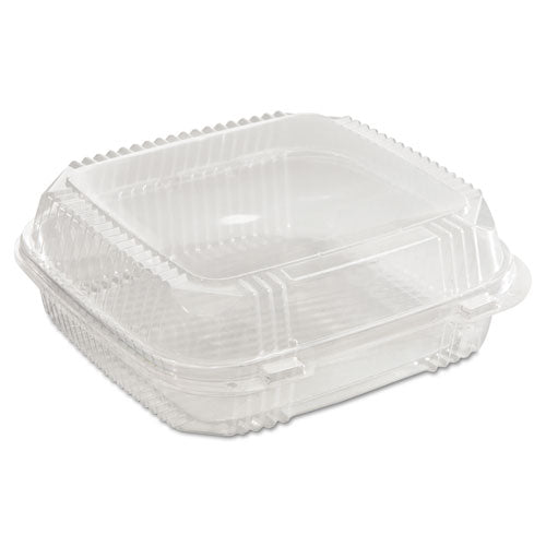 Pactiv ClearView SmartLock Food Containers, 49 oz, 8.2 x 8.34 x 2.91, Clear, 200-Carton YCI811200000