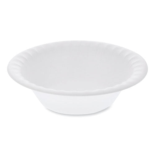 Pactiv Unlaminated Foam Dinnerware, Bowl, 12 oz, 6" dia, White, 1,000-Carton YTH100120000