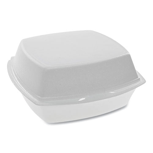 Pactiv Laminated Foam Dinnerware, Plate, 9 Dia, Black, 500/Carton