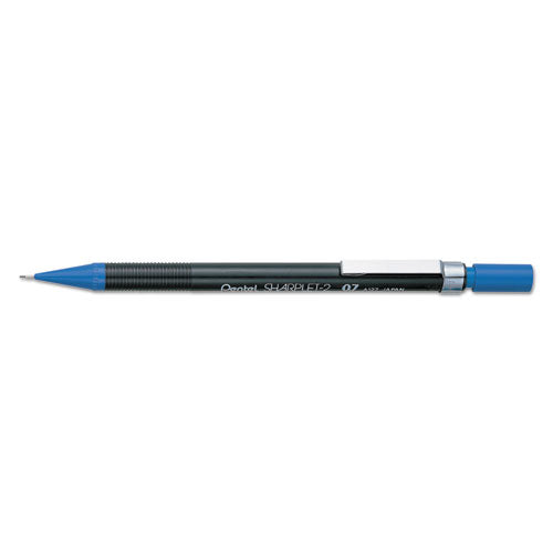 Pentel Sharplet-2 Mechanical Pencil, 0.7 mm, HB (#2.5), Black Lead, Dark Blue Barrel A127C