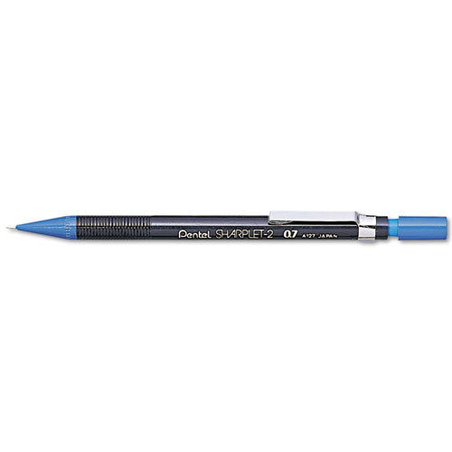 Pentel Sharplet-2 Mechanical Pencil, 0.7 mm, HB (#2.5), Black Lead, Dark Blue Barrel A127C