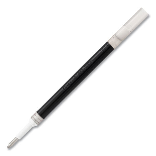 Pentel Refill for Pentel EnerGel Retractable Liquid Gel Pens, Bold Conical Tip, Black Ink LR10A