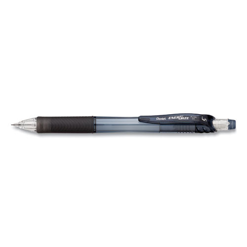 Pentel EnerGize-X Mechanical Pencil, 0.5 mm, HB (#2.5), Black Lead, Black Barrel, Dozen PL105A