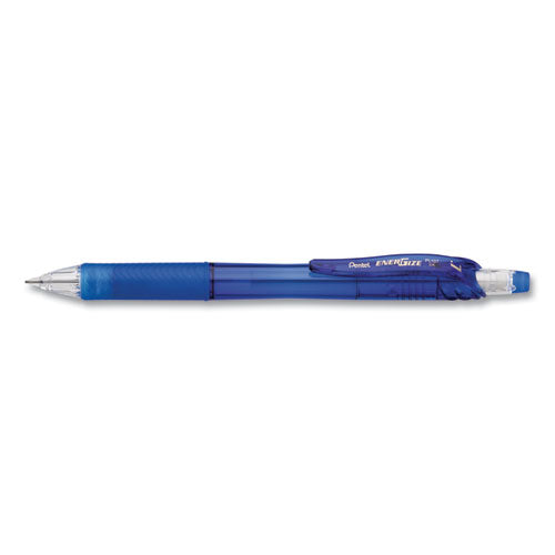 Pentel EnerGize-X Mechanical Pencil, 0.7 mm, HB (#2.5), Black Lead, Blue Barrel, Dozen PL107C