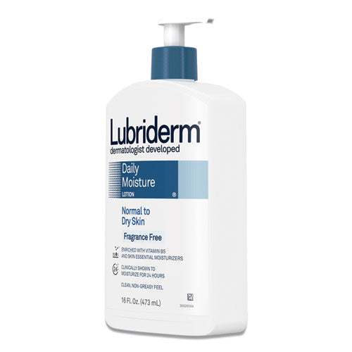 Lubriderm Skin Therapy Hand and Body Lotion, 16 oz Pump Bottle 48323EA