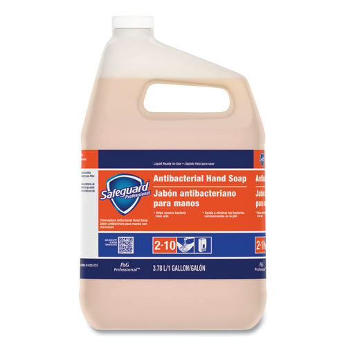 Safeguard Professional Antibacterial Liquid Hand Soap, Light Scent, 1 gal Bottle, 2-Carton 02699