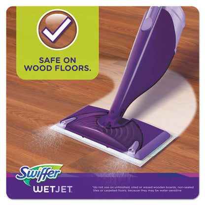 Swiffer WetJet System Refill Cloths, 11.3" x 5.4", White, 24-Box, 4-Cart 08443