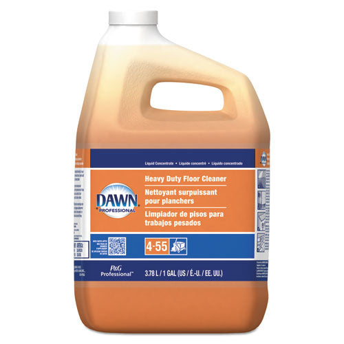 Dawn Professional Heavy-Duty Floor Cleaner, Neutral Scent, 1 gal Bottle, 3-Carton 08789