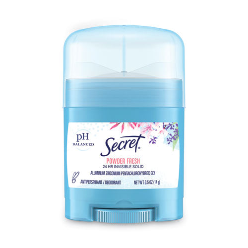 Secret Invisible Solid Anti-Perspirant and Deodorant, Powder Fresh, 0.5 oz Stick 31384EA