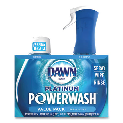 Dawn Platinum Powerwash Dish Spray Fresh Scent 16 oz Spray Bottle (6 Bottles) 31836