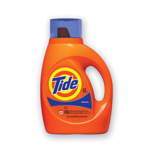 Tide Liquid Tide Laundry Detergent, 32 Loads, 46 oz Bottle, 6-Carton 40213