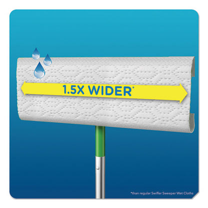 Swiffer Max-XL Wet Refill Cloths, 16 1-2 x 9, 12-Tub, 6 Tubs-Carton 74471
