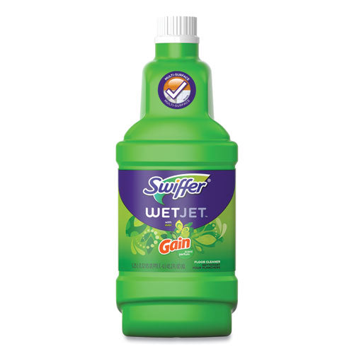Swiffer WetJet System Cleaning-Solution Refill, Original Scent, 1.25 L Bottle, 4-Carton 77809