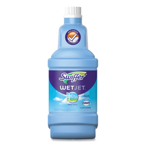 Swiffer WetJet System Cleaning-Solution Refill, Fresh Scent, 1.25 L Bottle, 4-Carton 77810
