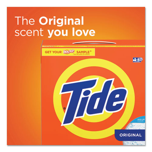 Tide HE Laundry Detergent, Original Scent, Powder, 95 oz Box, 3-Carton 84997