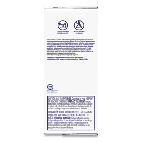 Tide Laundry Detergent with Bleach, Tide Original Scent, Powder, 144 oz Box, 2-Carton 84998