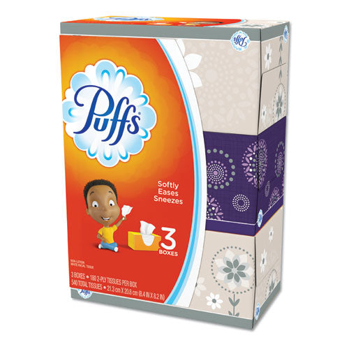 Puffs Facial Tissue 2 Ply 180 Sheets White (24 Pack) 87615