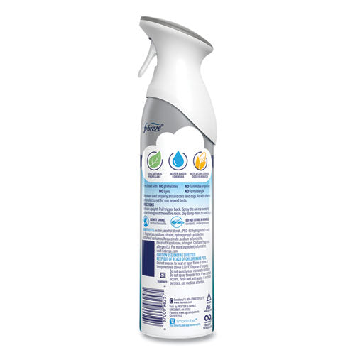 Febreze AIR, Heavy Duty Crisp Clean, 8.8 oz Aerosol Spray, 6-Carton 96257