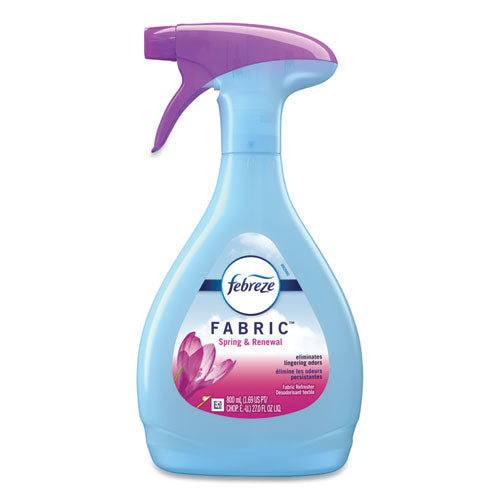 Febreze FABRIC Refresher-Odor Eliminator, Spring and Renewal, 27 oz Spray Bottle, 4-Carton 97589