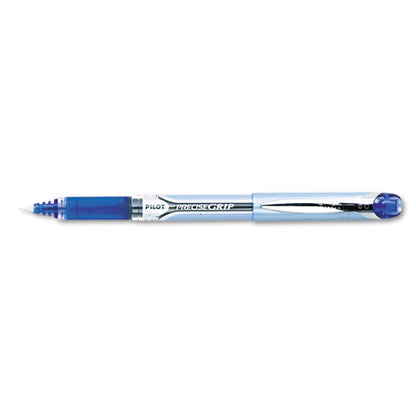 Pilot Precise Grip Roller Ball Pen, Stick, Extra-Fine 0.5 mm, Blue Ink, Blue Barrel 28802
