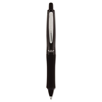 Pilot Dr. Grip FullBlack Advanced Ink Ballpoint Pen, Retractable, Medium 1 mm, Black Ink, Black Barrel 36193