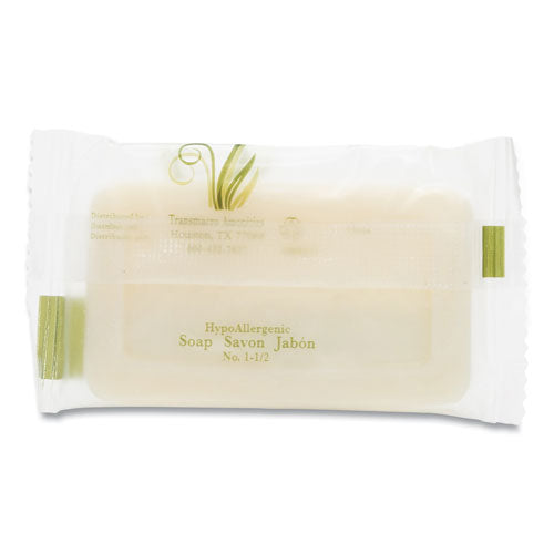 Pure & Natural Body and Facial Soap, Fresh Scent, # 1 1-2 Flow Wrap Bar, 500-Carton PN500150