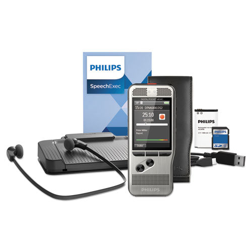 Philips Pocket Memo Dictation-Transcription Kit, Foot Control DPM6700-03