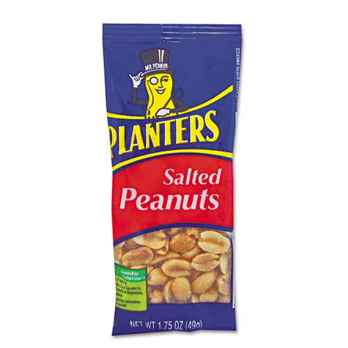 Planters Salted Peanuts, 1.75 oz, 12-Box GEN77080