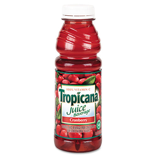 Tropicana Cranberry Juice Beverage 15.2 oz Bottle (12 Pack) 00864