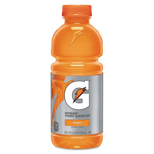 Gatorade G-Series Perform 02 Thirst Quencher Orange Flavor 20 oz Bottle (24 Count) 28674