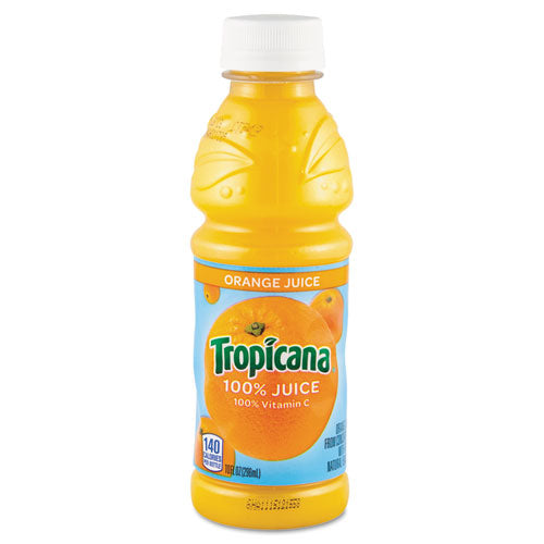 Tropicana 100% Orange Juice 10 oz Bottle (24 Pack) 55154