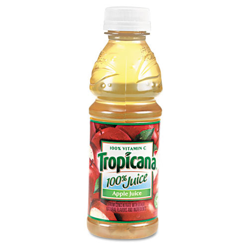 Tropicana 100% Apple Juice 10 oz Bottle (24 Pack) 57178