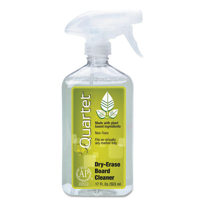 Quartet Whiteboard Spray Cleaner for Dry Erase Boards, 17 oz Spray Bottle 550E