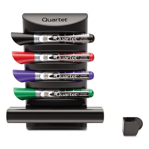 Quartet Prestige 2 Connects Marker Caddy, Broad Chisel Tip, Assorted Colors, 4-Pack 85377