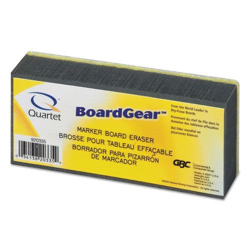 Quartet BoardGear Marker Board Eraser, 5" x 2.75" x 1.38" 920335