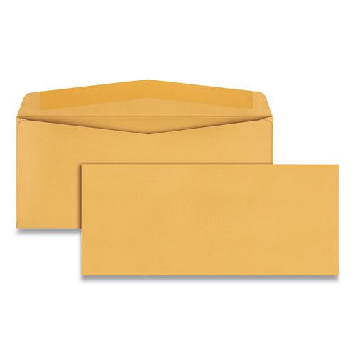 Quality Park Kraft Envelope, #14, Commercial Flap, Gummed Closure, 5 x 11.5, Brown Kraft, 500-Box QUA11562