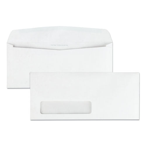 Quality Park Park Ridge Embossed Executive Envelope, #10, Commercial Flap, Gummed Closure, 4.13 x 9.5, White, 500-Box QUA21330