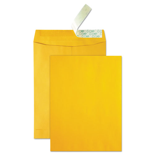 Quality Park High Bulk Redi-Strip Catalog Envelope, #13 1-2, Cheese Blade Flap, Redi-Strip Closure, 10 x 13, Brown Kraft, 250-Carton QUA41620