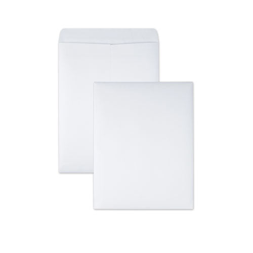 Quality Park Redi-Seal Catalog Envelope, #12 1-2, Cheese Blade Flap, Redi-Seal Closure, 9.5 x 12.5, White, 100-Box QUA43617