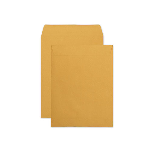 Quality Park Redi-Seal Catalog Envelope, #12 1-2, Cheese Blade Flap, Redi-Seal Closure, 9.5 x 12.5, Brown Kraft, 250-Box QUA43662