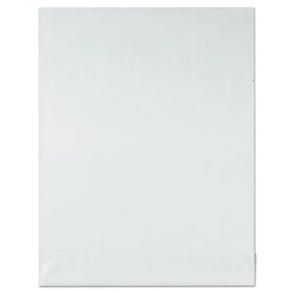 Quality Park Redi-Strip Poly Mailer, #4, Square Flap, Redi-Strip Closure, 10 x 13, White, 100-Pack QUA46197